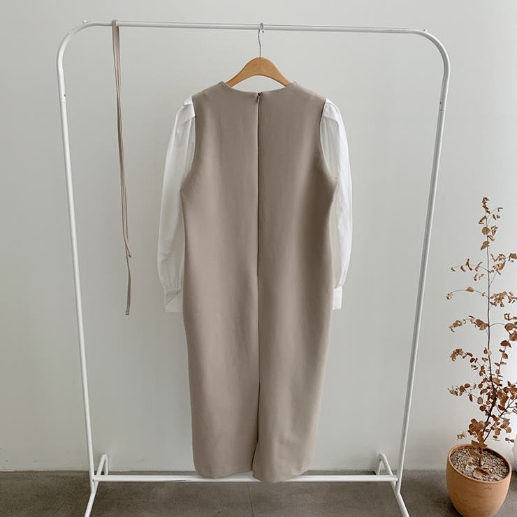 トップス ワンピース 重ね着風 | Carpe diem | 詳細画像20 