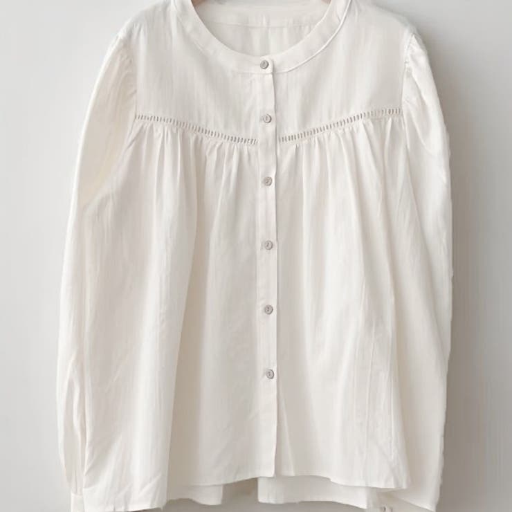 ボリュームスリーブブラウス 長袖 シャツ | Carpe diem | 詳細画像8 