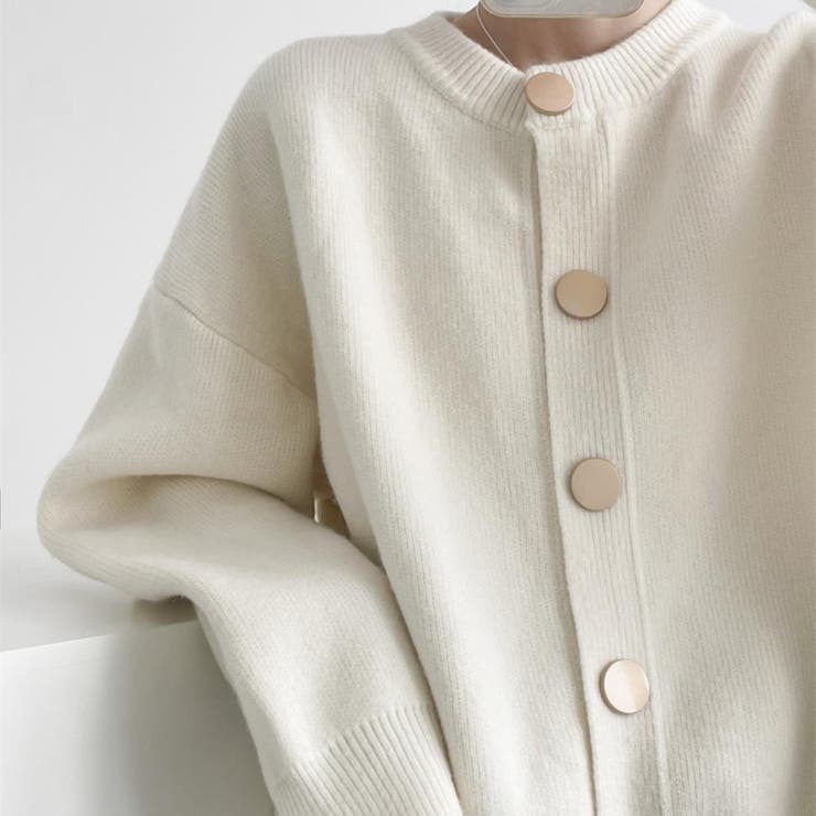 ニットカーディガン 長袖 レディース | Carpe diem | 詳細画像8 