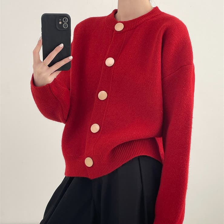 ニットカーディガン 長袖 レディース | Carpe diem | 詳細画像10 