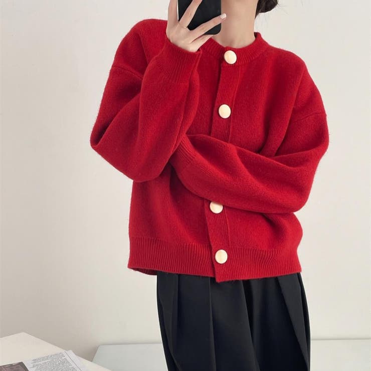 ニットカーディガン 長袖 レディース | Carpe diem | 詳細画像12 