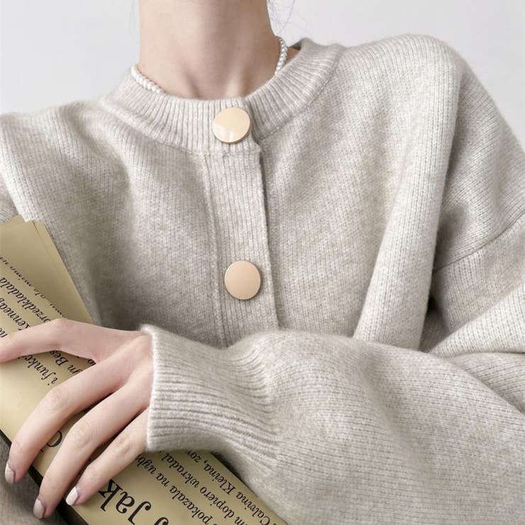 ニットカーディガン 長袖 レディース | Carpe diem | 詳細画像2 