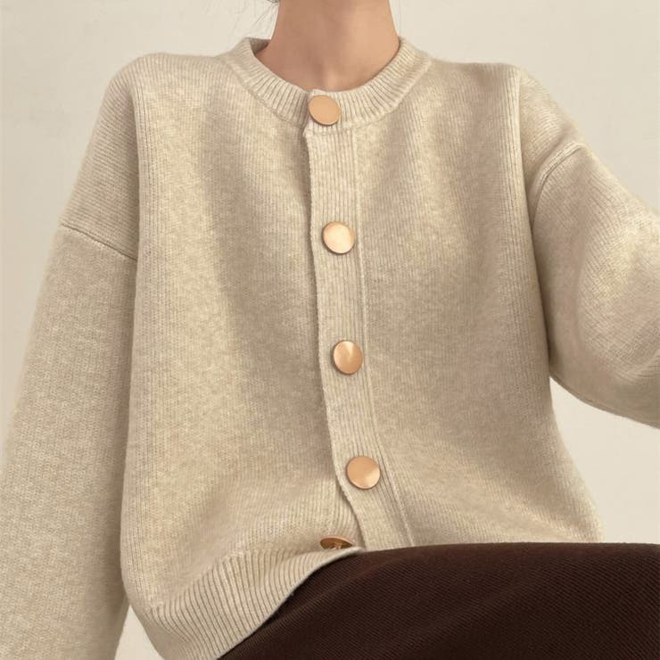 ニットカーディガン 長袖 レディース | Carpe diem | 詳細画像4 