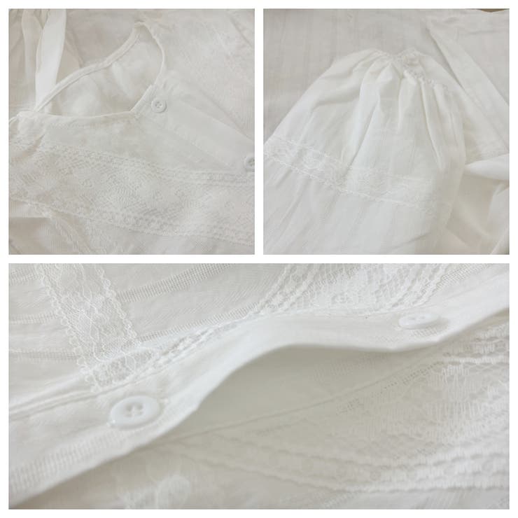 レース長袖 シャツブラウス トップス | Carpe diem | 詳細画像10 