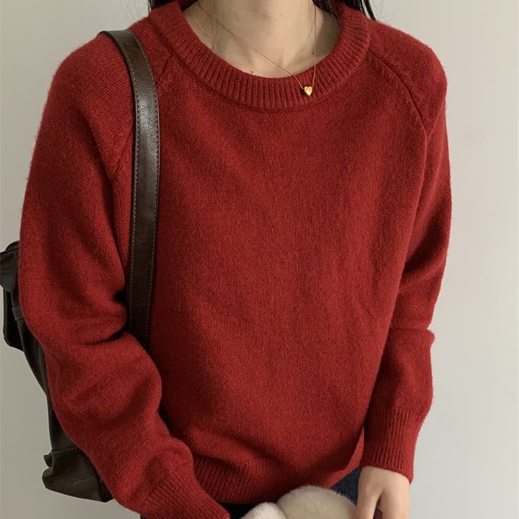 ベーシックニット トップス やわらか | Carpe diem | 詳細画像11 