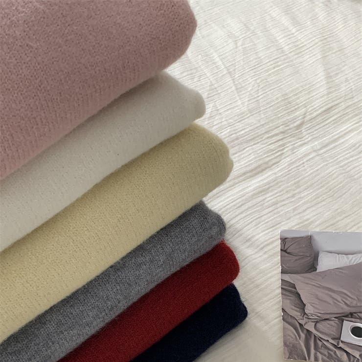 ベーシックニット トップス やわらか | Carpe diem | 詳細画像13 