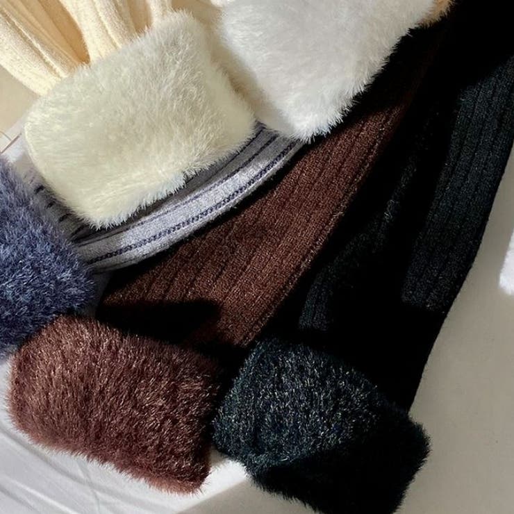 裏起毛ニットトップス 厚手ニット リブニット | Carpe diem | 詳細画像15 