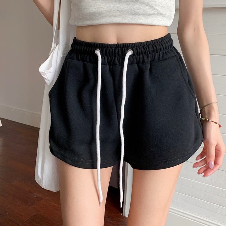 スウェット ショートパンツ ヨガパンツ夏 | Carpe diem | 詳細画像1 