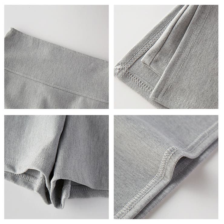 スリット入りキュロットスカート 露出防止 ミニスカート風 | Carpe diem | 詳細画像11 