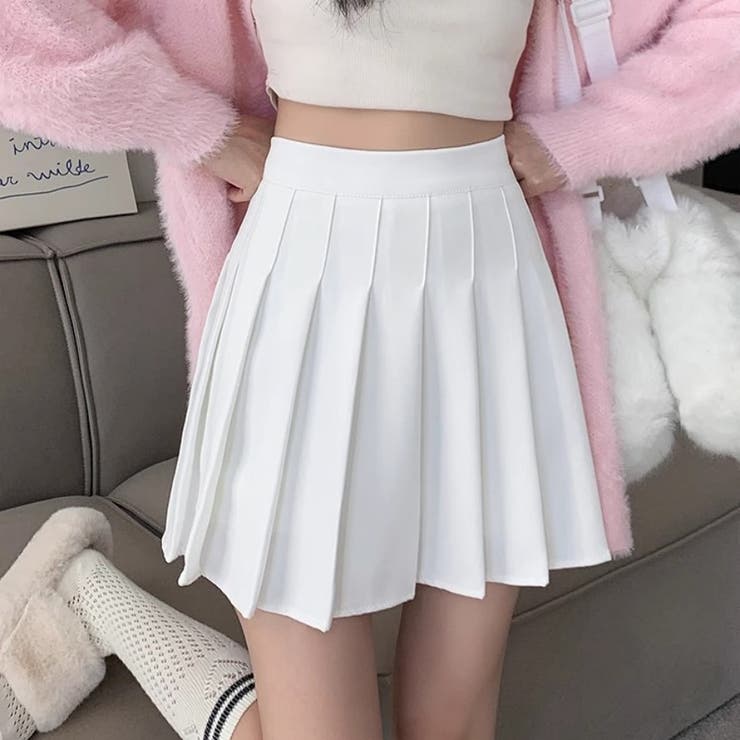 プリーツミニスカート インナーパンツ付き ショート丈スカート | Carpe diem | 詳細画像8 