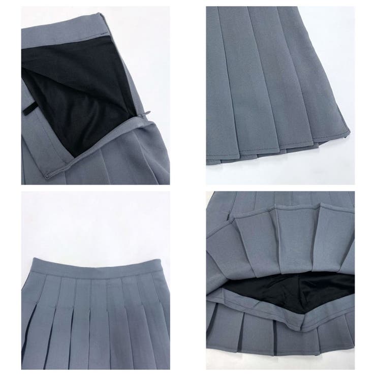 プリーツミニスカート インナーパンツ付き ショート丈スカート | Carpe diem | 詳細画像15 