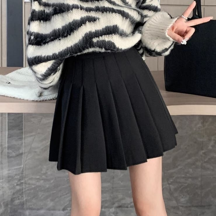 プリーツミニスカート インナーパンツ付き ショート丈スカート | Carpe diem | 詳細画像4 