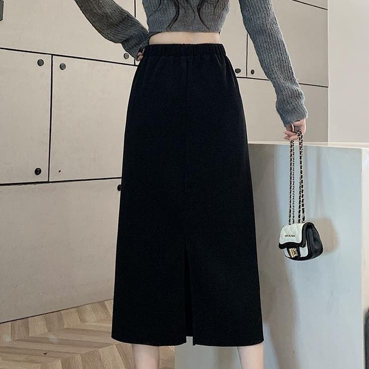 裏起毛スカート コーデュロイスカート バックスリット秋冬 | Carpe diem | 詳細画像5 