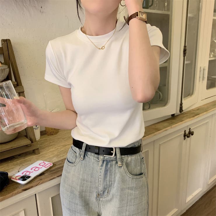 Drawer⭐️ライトブルーカットソー　送料込 Amazon | [BSCOOL]Tシャツ レディース 肩だし 半袖 カットソー
