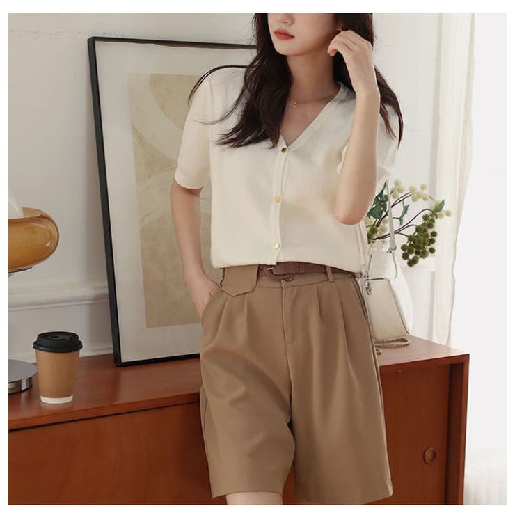 アイボリー | トップス カーディガン ニット | Carpe diem