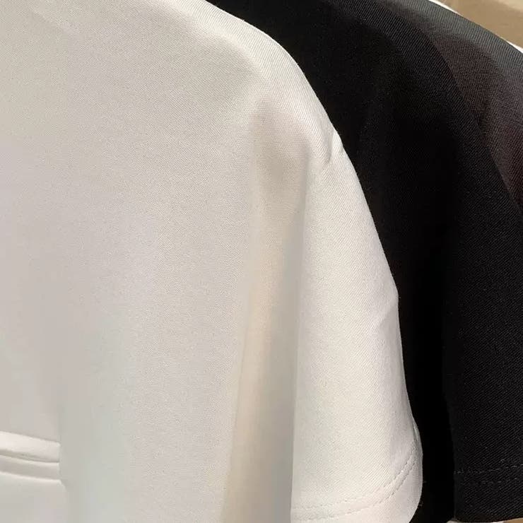 無地Tシャツポケット フェイクポケット付きTシャツ バックライン | Carpe diem | 詳細画像12 