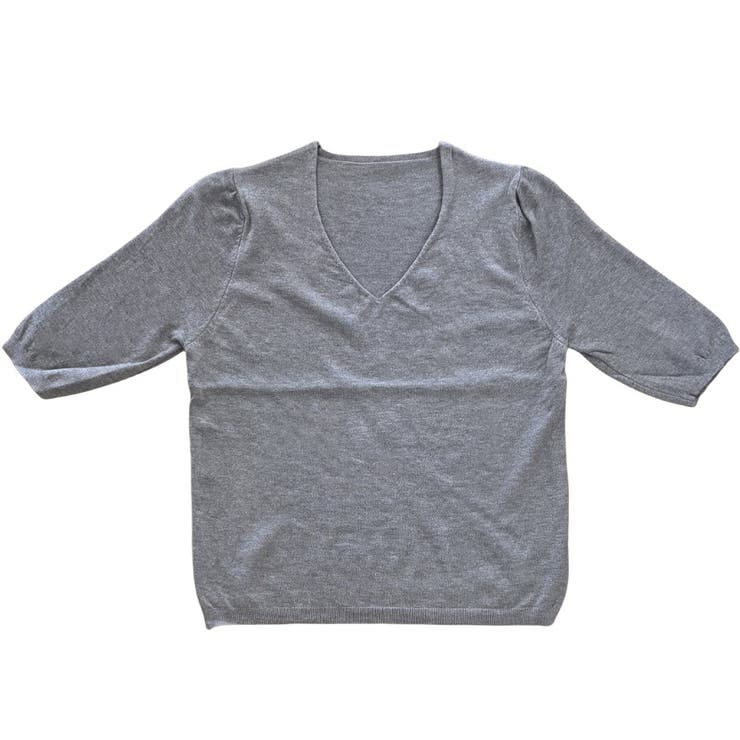 ニットトップス 半袖 サマーニット半袖 | Carpe diem | 詳細画像10 