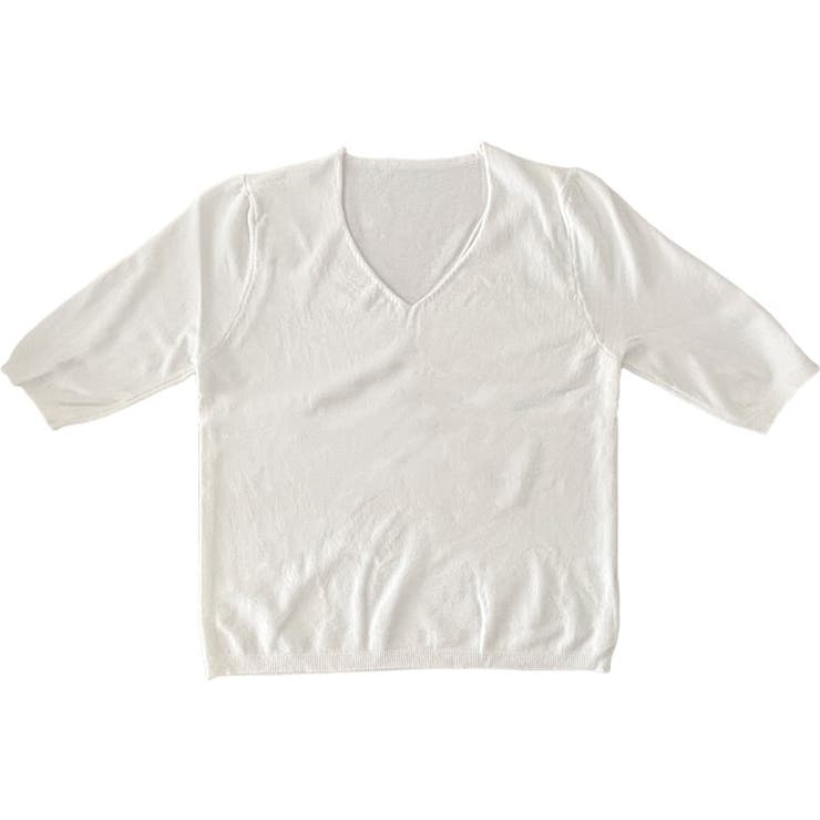 ニットトップス 半袖 サマーニット半袖 | Carpe diem | 詳細画像13 