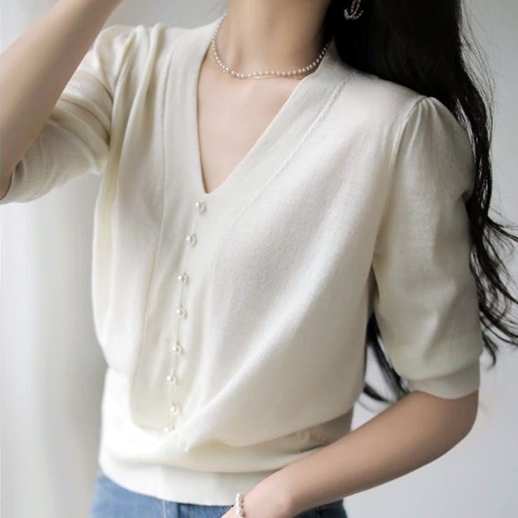 ホワイト | サマーニット レディース ニット | Carpe diem