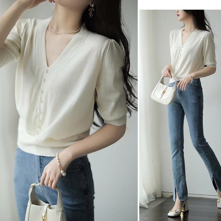 サマーニット レディース ニット | Carpe diem | 詳細画像6 