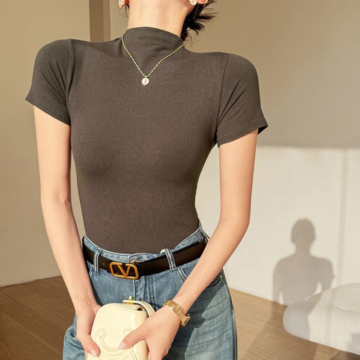 ブラウン | ゆるノースリーブトップス ニット レディース | Carpe diem