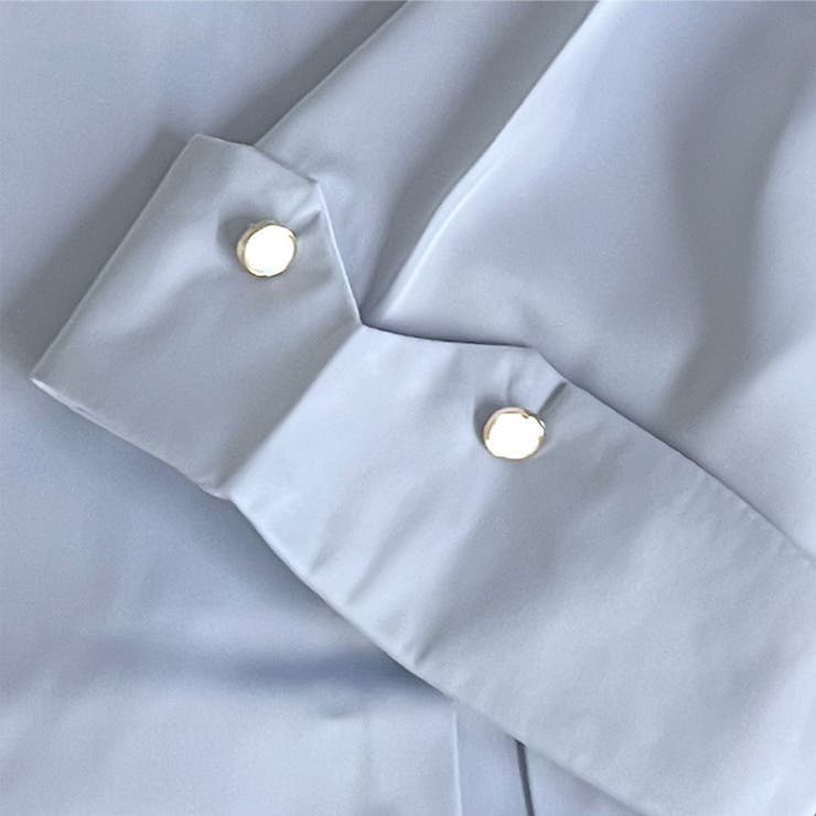 シャツブラウス半袖 Vネック ブラウス | Carpe diem | 詳細画像10 