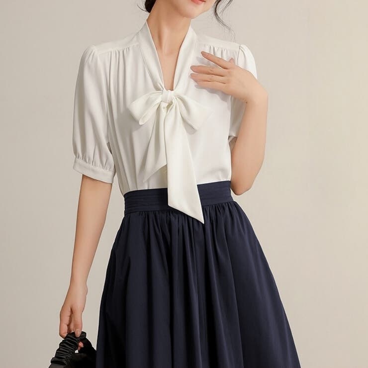 レディース シャツブラウス リボンシャツ | Carpe diem | 詳細画像2 