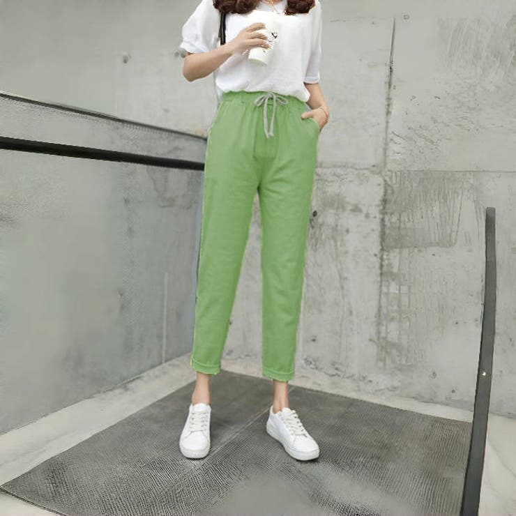 綿麻パンツ ロングパンツ ストレートパンツ | Carpe diem | 詳細画像11 