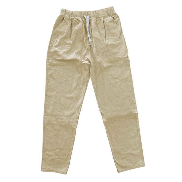 綿麻パンツ ロングパンツ ストレートパンツ | Carpe diem | 詳細画像21 