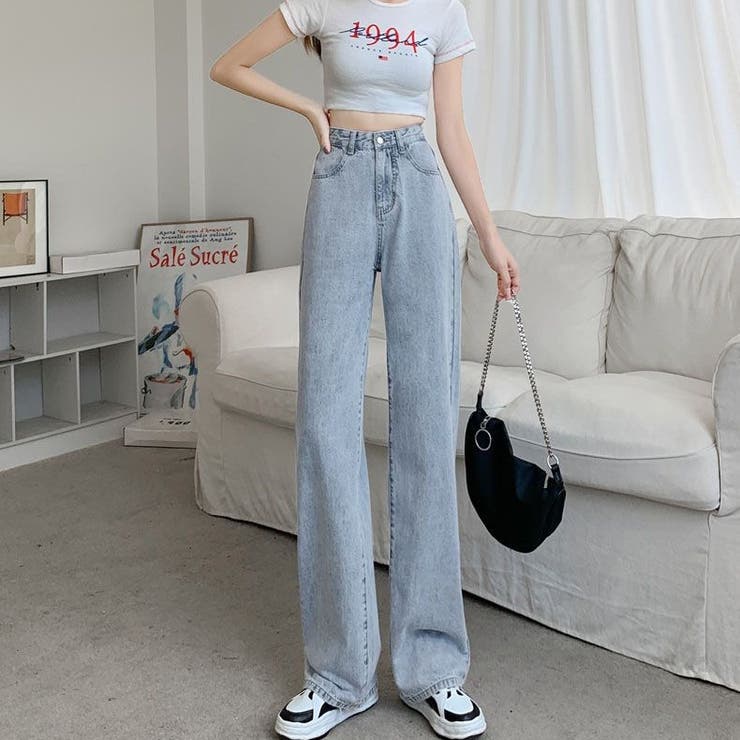 ワイドデニム パンツ オールシーズン | Carpe diem | 詳細画像9 