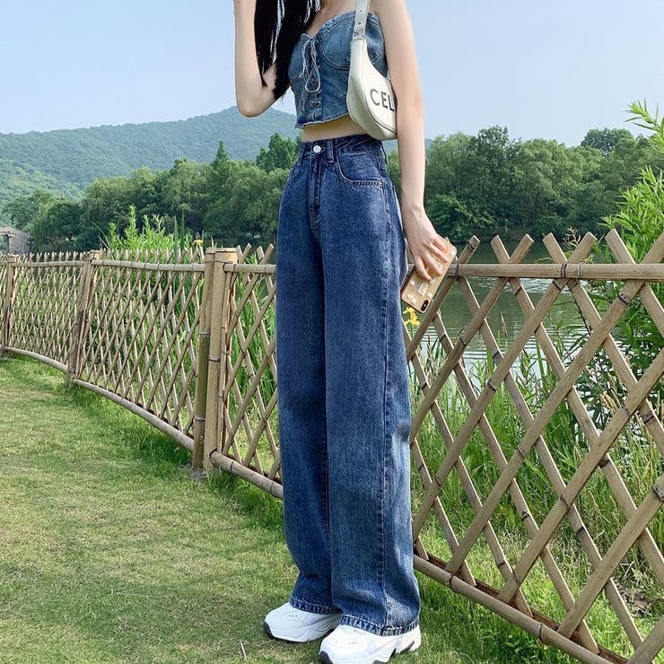 ワイドデニム パンツ オールシーズン | Carpe diem | 詳細画像16 