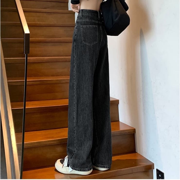 ワイドデニム パンツ オールシーズン | Carpe diem | 詳細画像4 