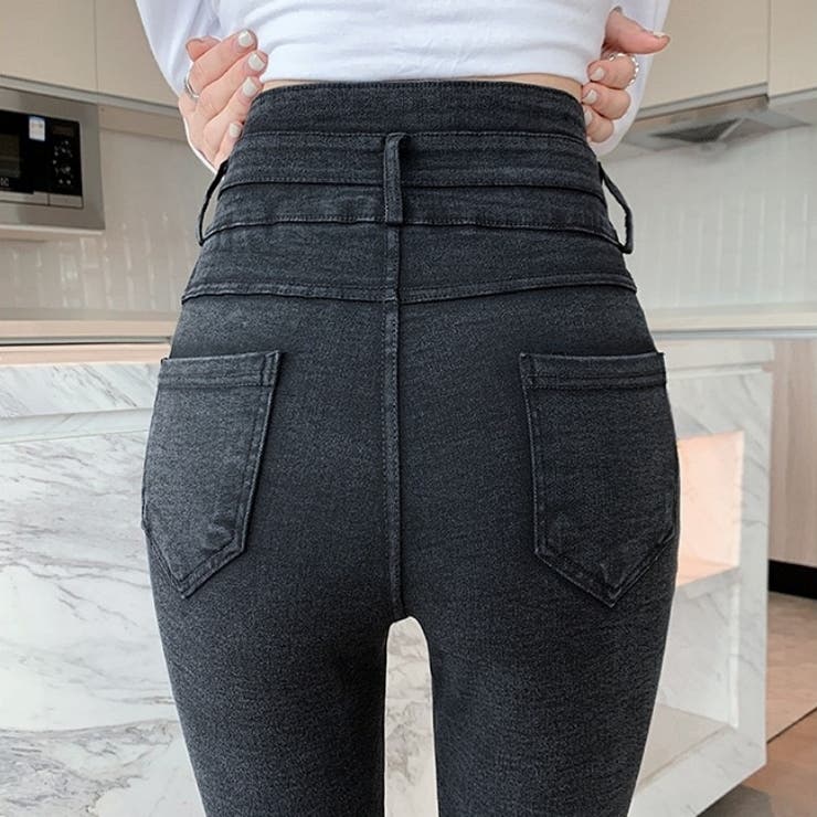 スキニーパンツ ストレッチ ハイウエスト | Carpe diem | 詳細画像11 