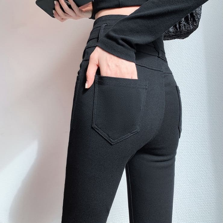 スキニーパンツ ストレッチ ハイウエスト | Carpe diem | 詳細画像7 