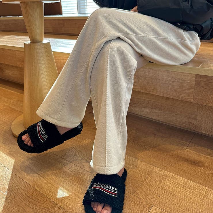 ワイドパンツ 裏起毛 秋冬パンツ | Carpe diem | 詳細画像2 