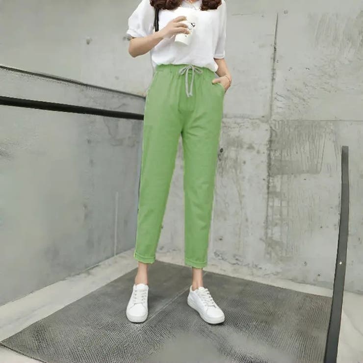 綿麻パンツ ロングパンツ ストレートパンツ | Carpe diem | 詳細画像9 