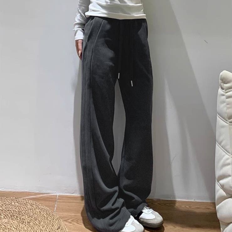 リラックス ワイドパンツ 秋冬 | Carpe diem | 詳細画像8 