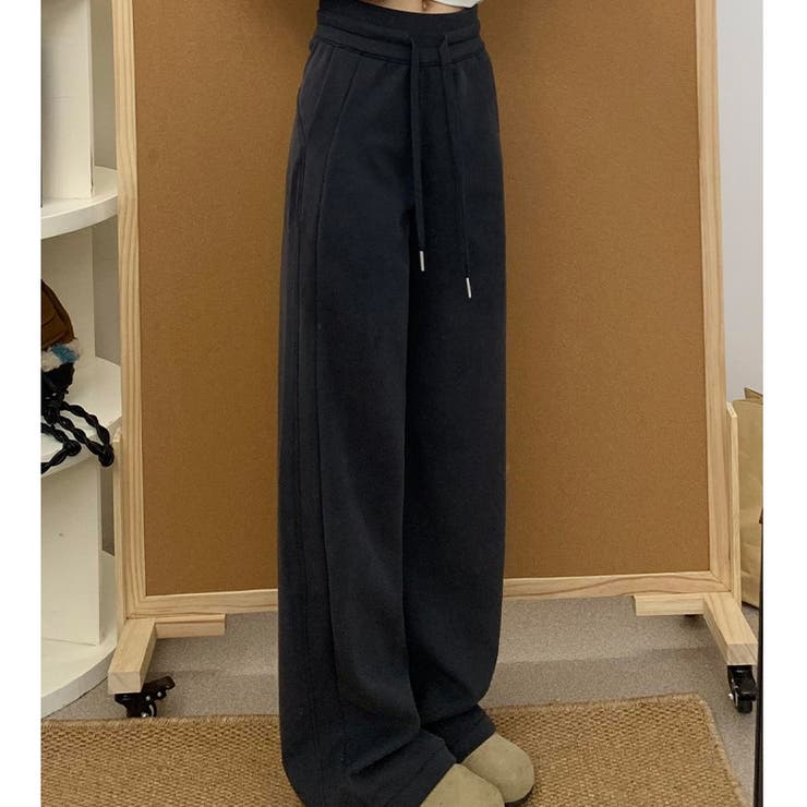 リラックス ワイドパンツ 秋冬 | Carpe diem | 詳細画像9 