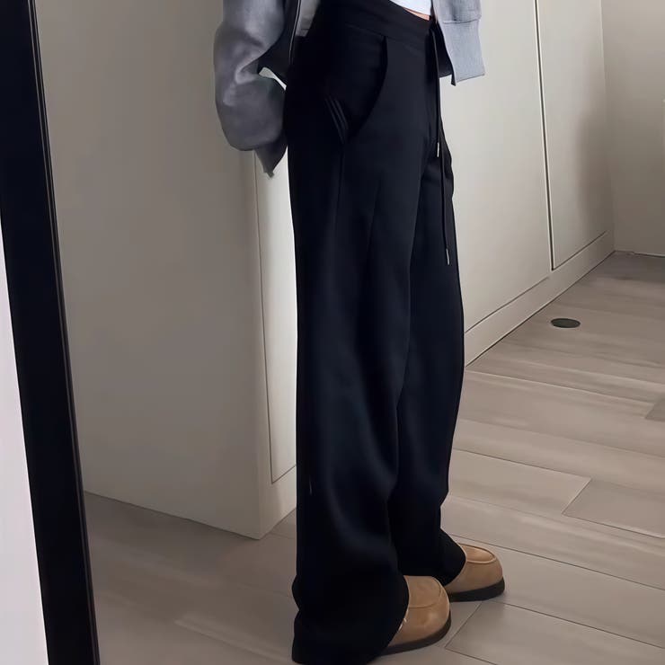 リラックス ワイドパンツ 秋冬 | Carpe diem | 詳細画像1 