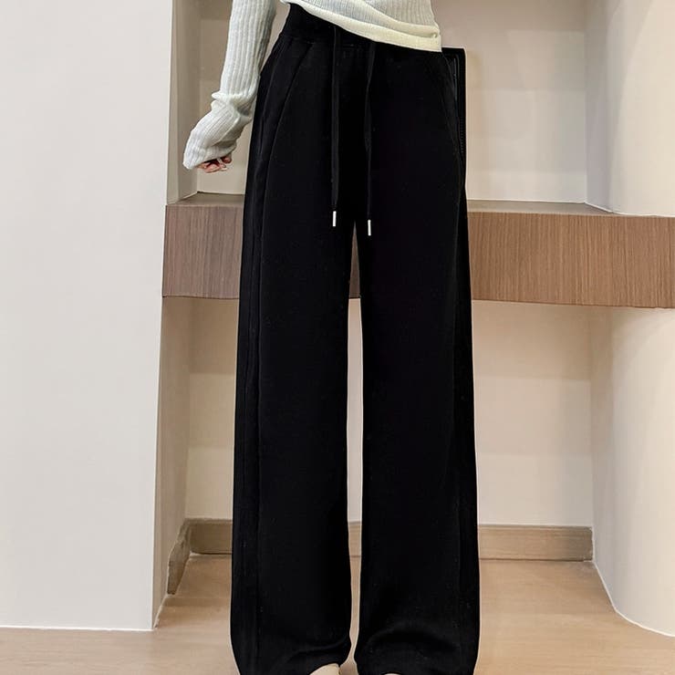 リラックス ワイドパンツ 秋冬 | Carpe diem | 詳細画像3 