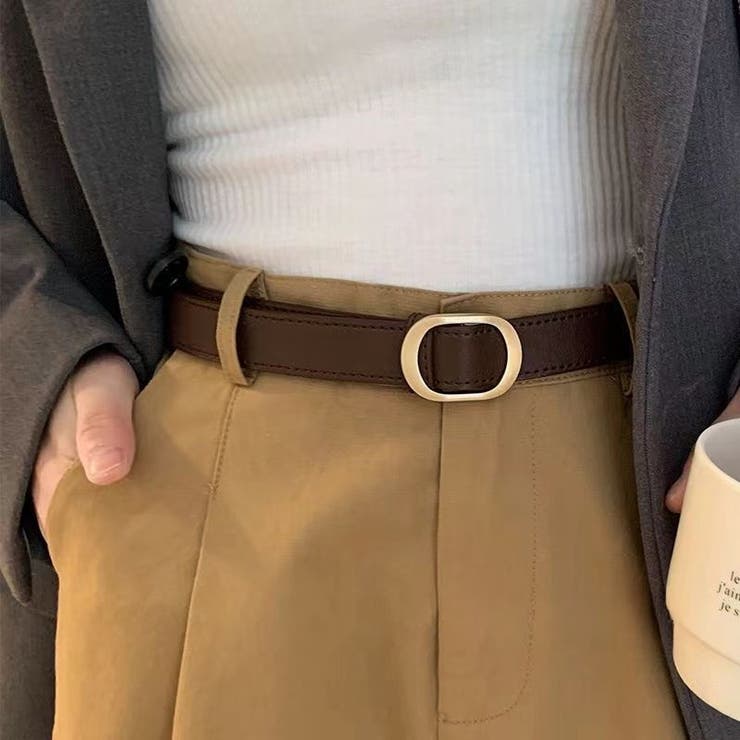 バックルベルト レディース pu | Carpe diem | 詳細画像1 