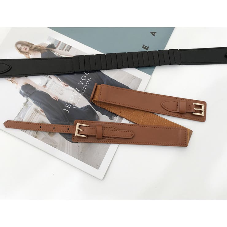 バックルベルト レディース ゴム | Carpe diem | 詳細画像5 