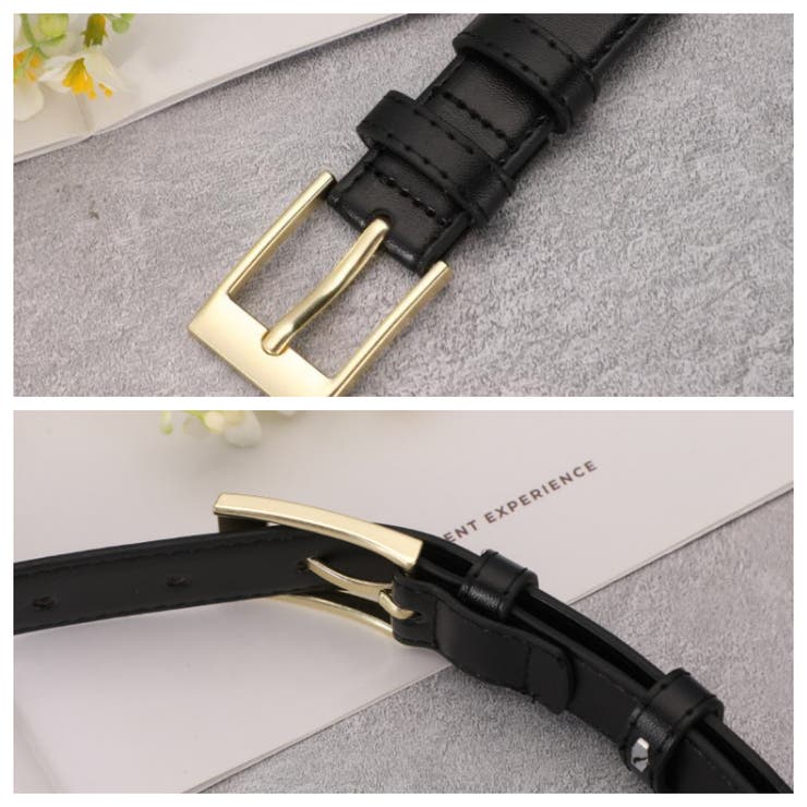 大人の抜け感 細ベルト レザー調 | Carpe diem | 詳細画像7 