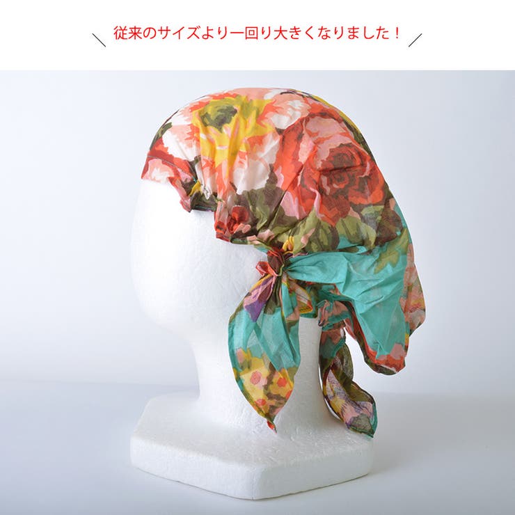 nicora コットン ターバンキャップ[品番：CX000003462]｜ゆるい帽子