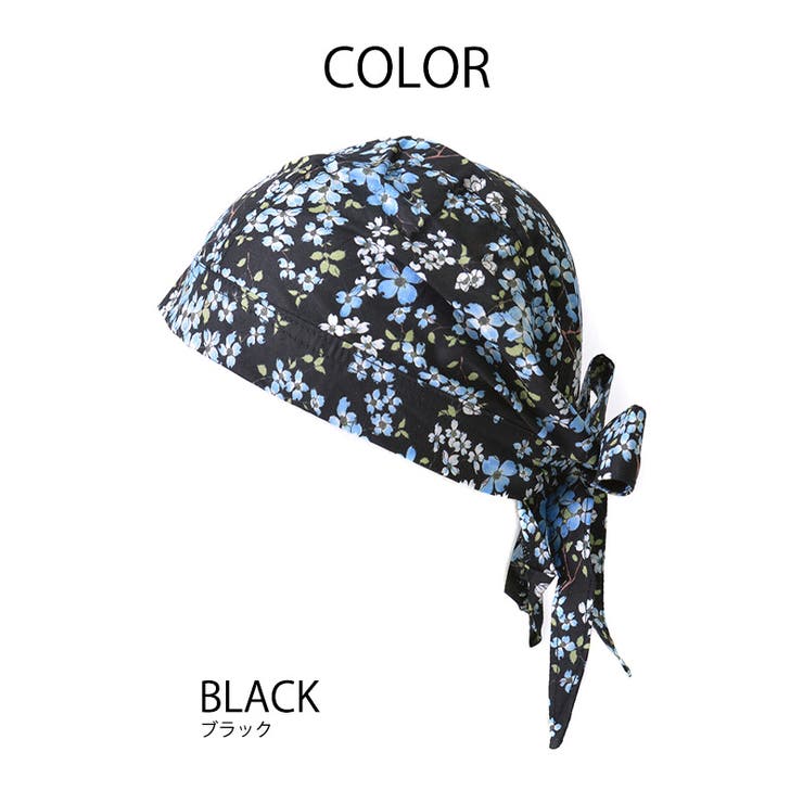 コットン バンダナキャップ (21 | ゆるい帽子CasualBoxレディース | 詳細画像9 