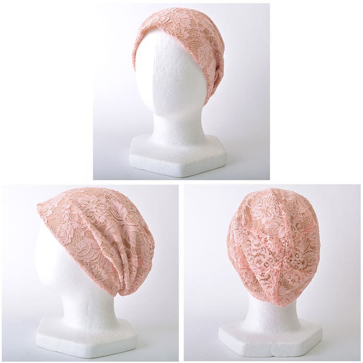 レースカラー コットン ビック | ゆるい帽子CasualBoxレディース | 詳細画像13 