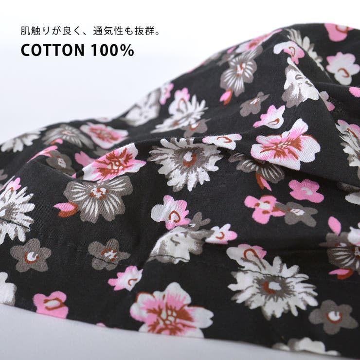 ズキン コットン ターバンキャップ | ゆるい帽子CasualBoxレディース | 詳細画像3 