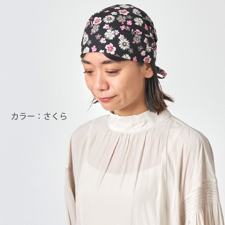 ズキン コットン ターバンキャップ | ゆるい帽子CasualBoxレディース | 詳細画像7 