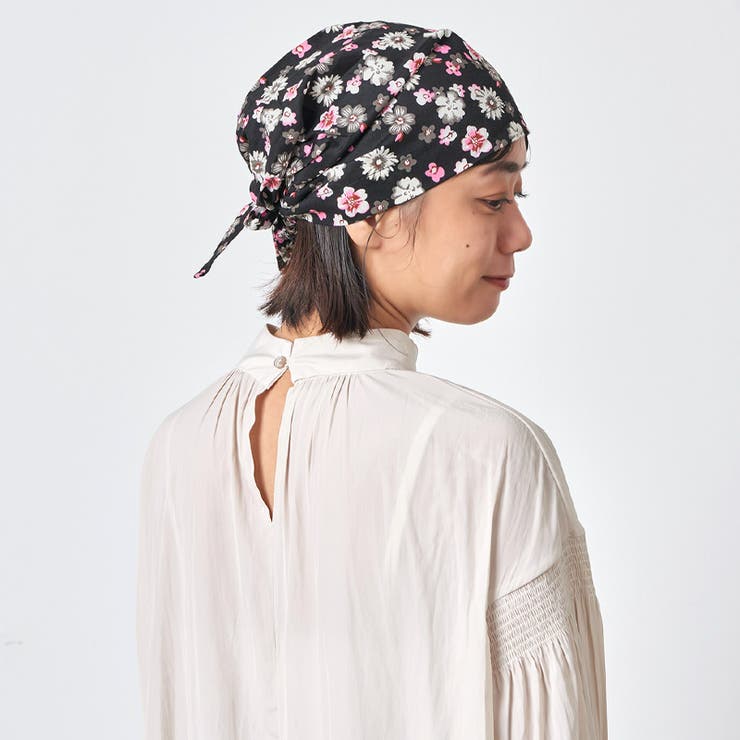 ズキン コットン ターバンキャップ | ゆるい帽子CasualBoxレディース | 詳細画像8 