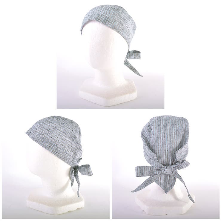 コットン リネン バンダナキャップ | ゆるい帽子CasualBoxレディース | 詳細画像14 